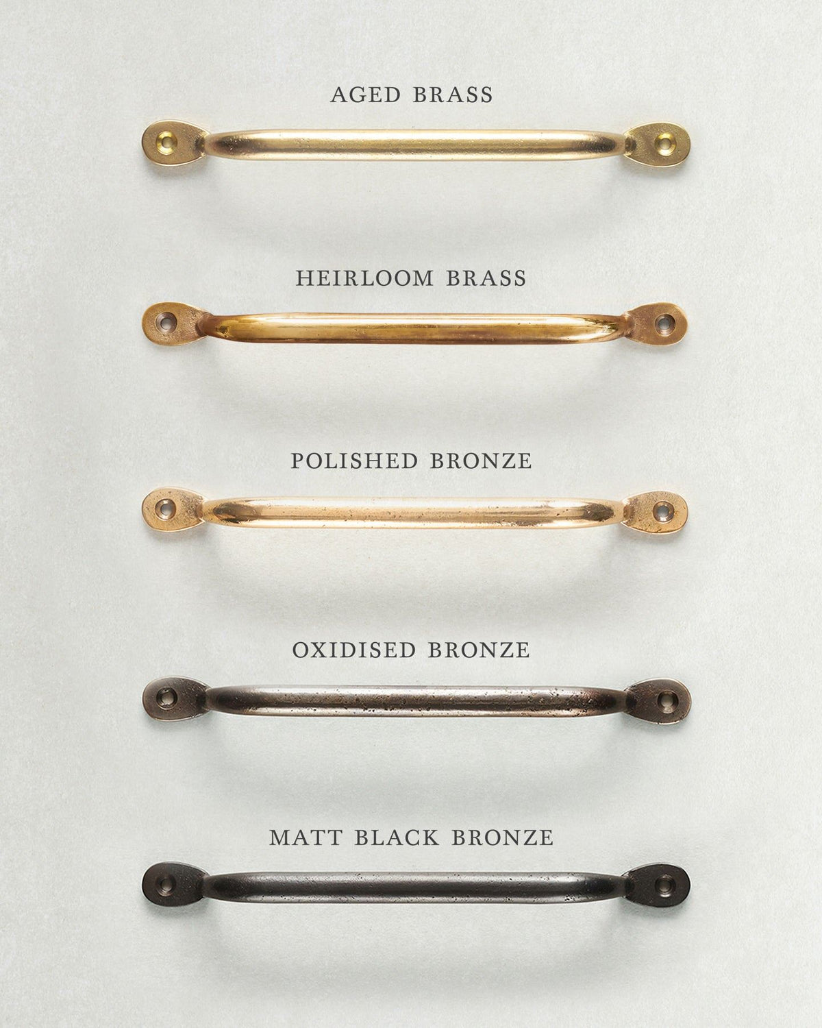 Oxidised Bronze Pull Handle - Medium TEST