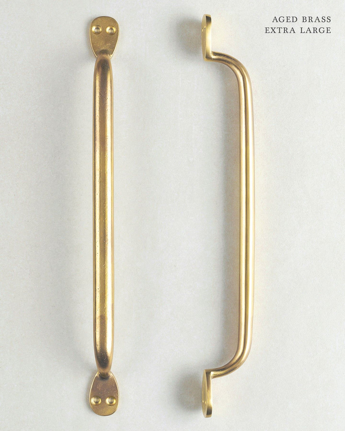 Aged Brass Pull Handle - Extra Large TEST