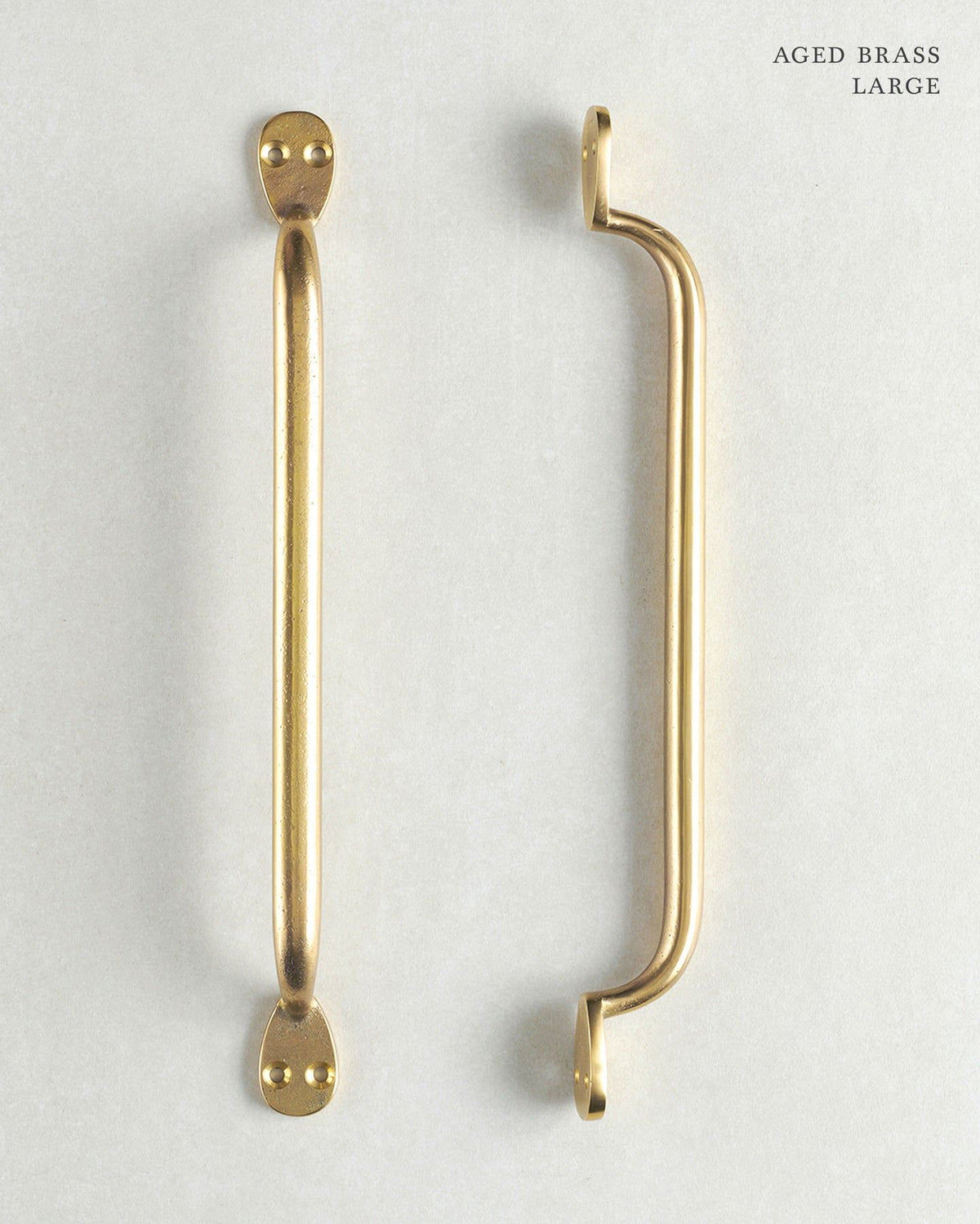 Aged Brass Pull Handle - Large TEST