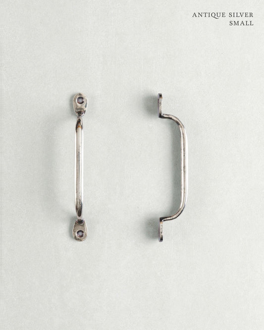 Antique Silver Pull Handle - Small