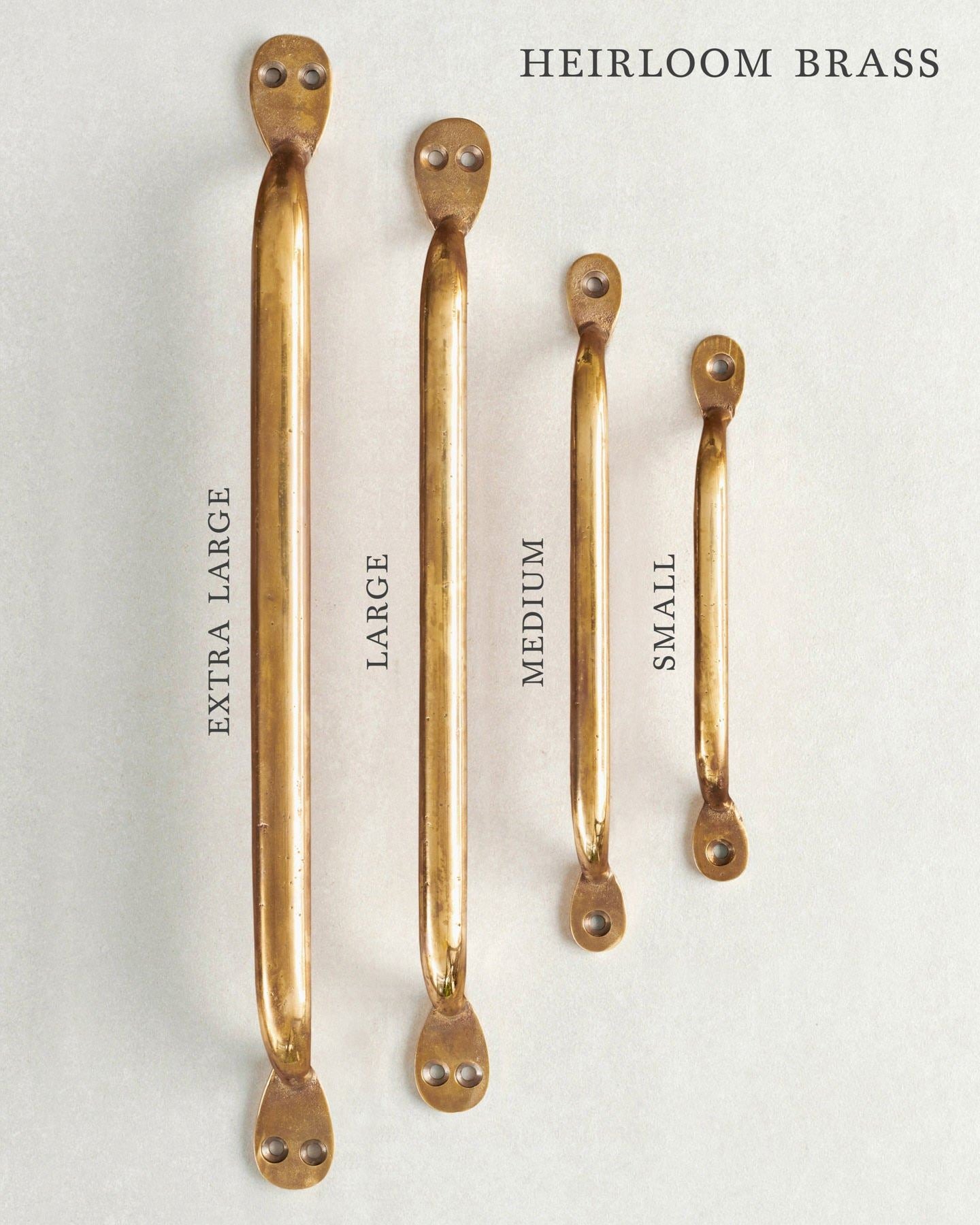 Heirloom Brass Pull Handle - Small