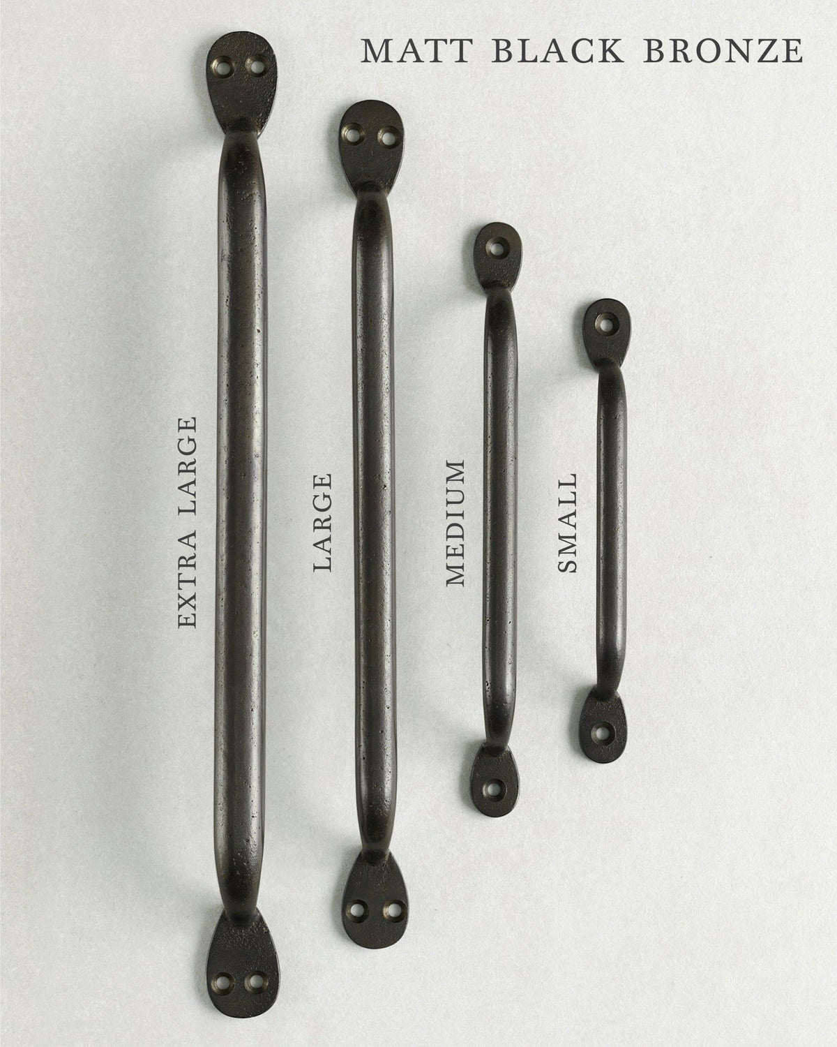 Matt Black Bronze Pull Handle - Large TEST