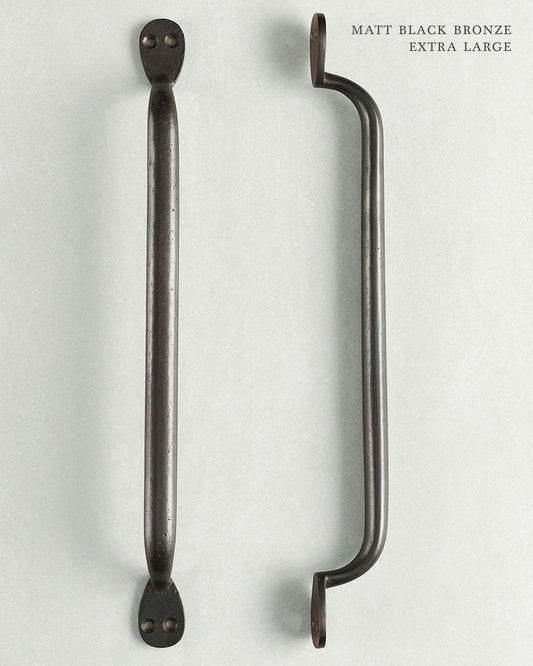 Matt Black Bronze Pull Handle - Extra Large