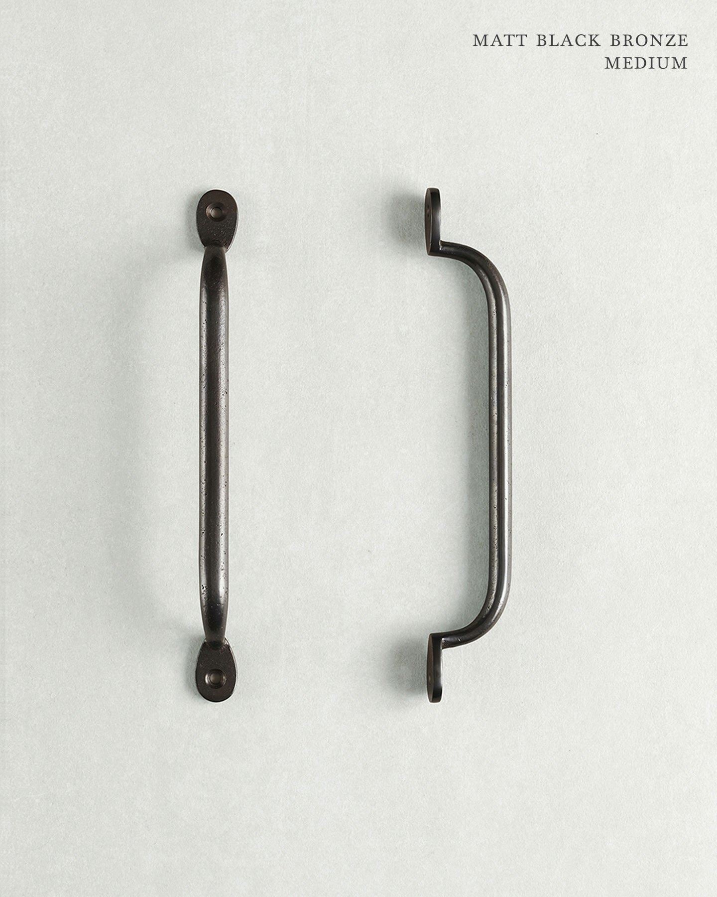 Matt Black Bronze Pull Handle - Medium