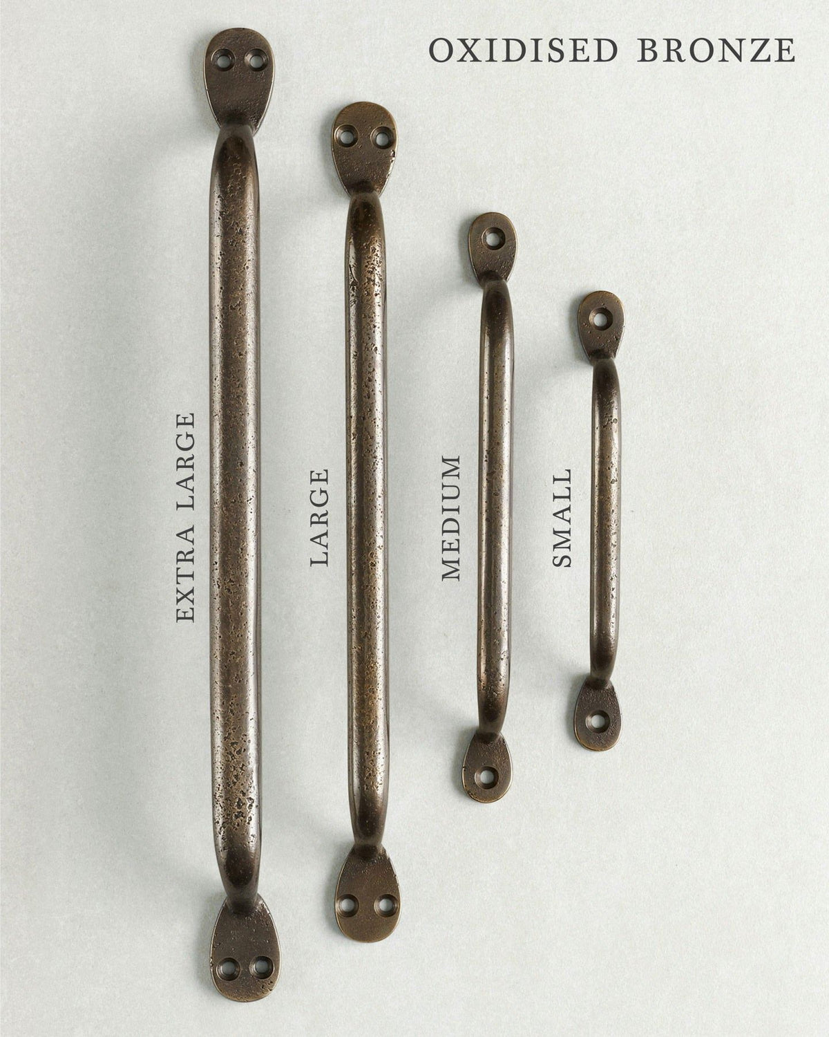 Oxidised Bronze Pull Handle - Medium TEST