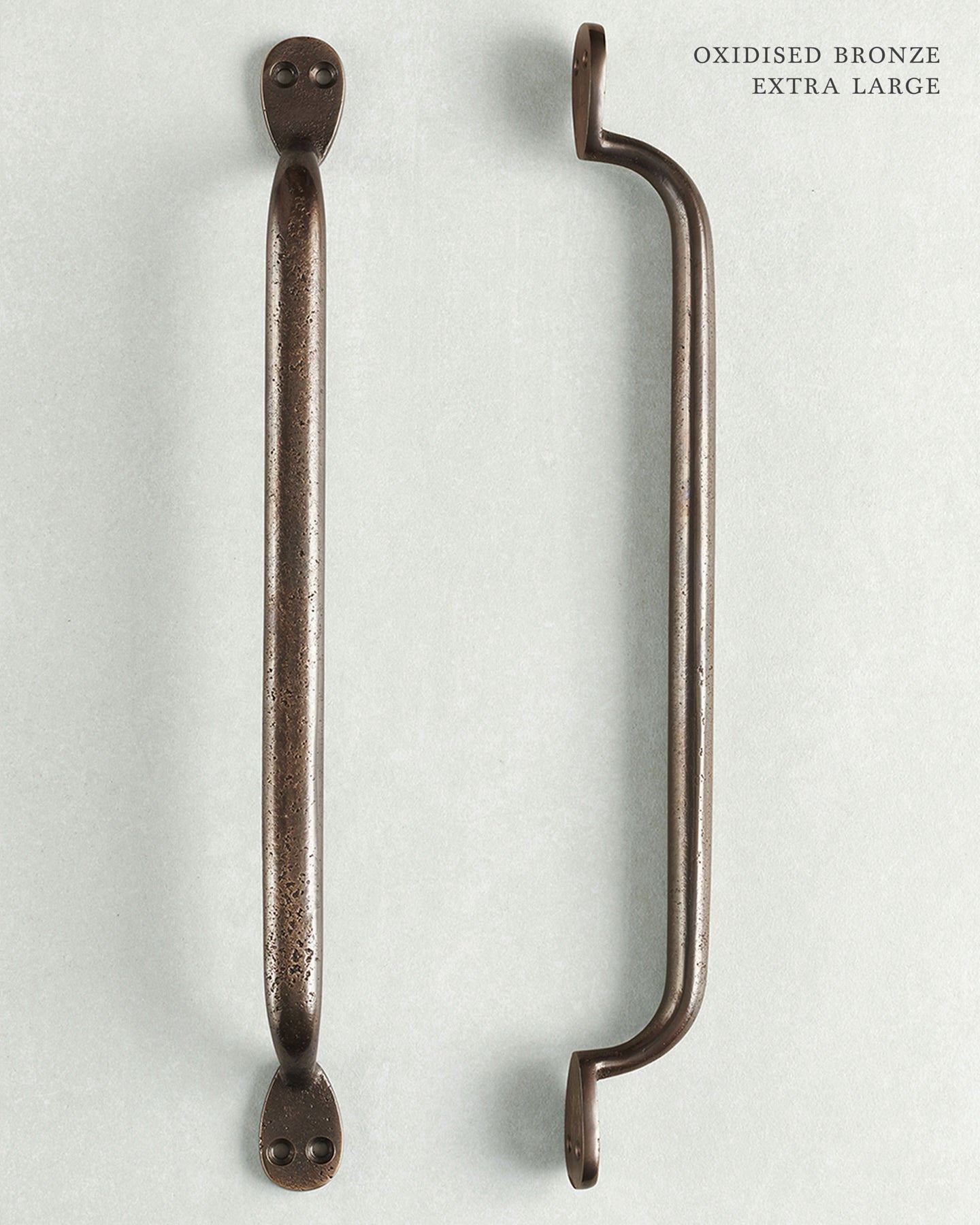 Oxidised Bronze Pull Handle - Extra Large