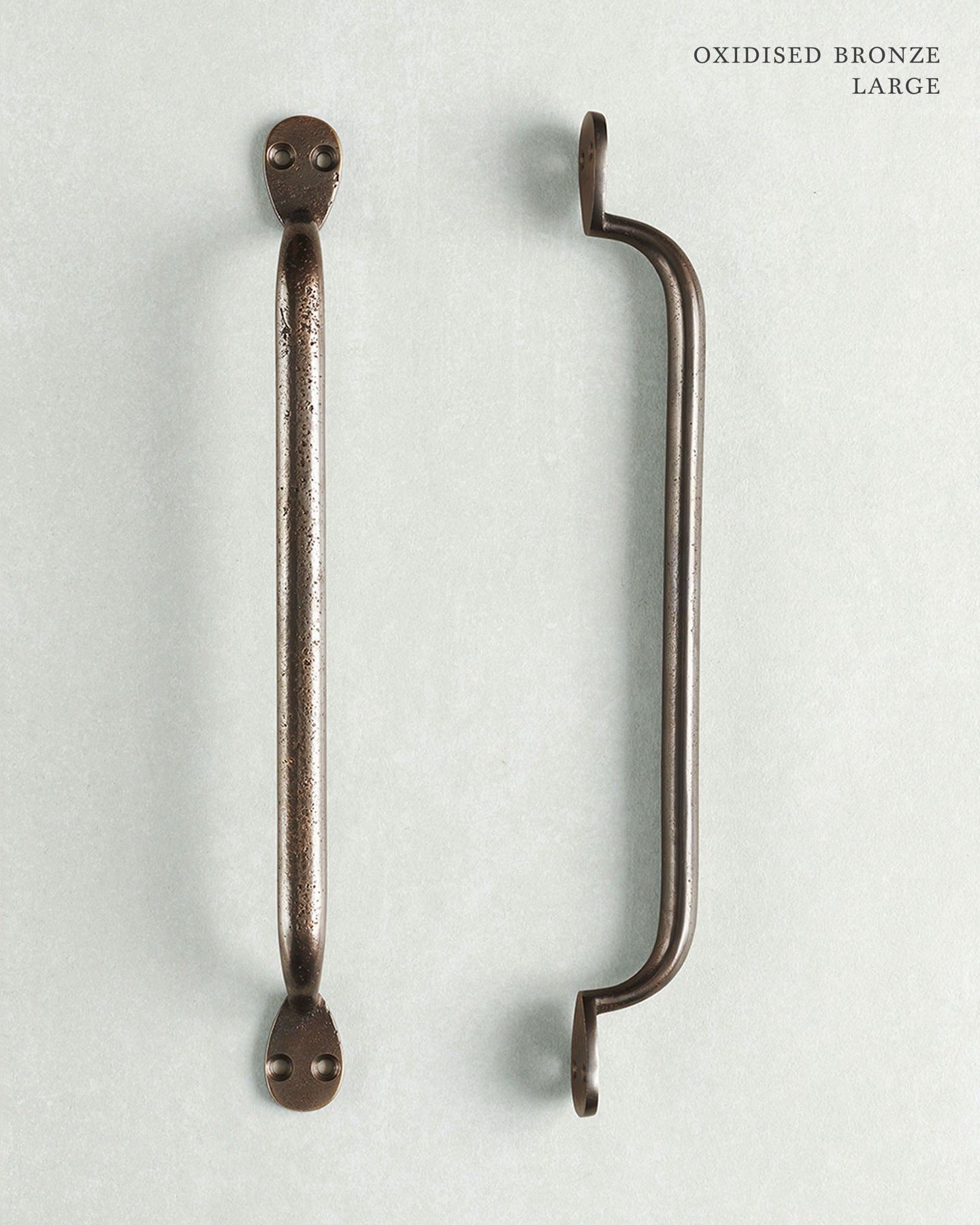 Oxidised Bronze Pull Handle - Large