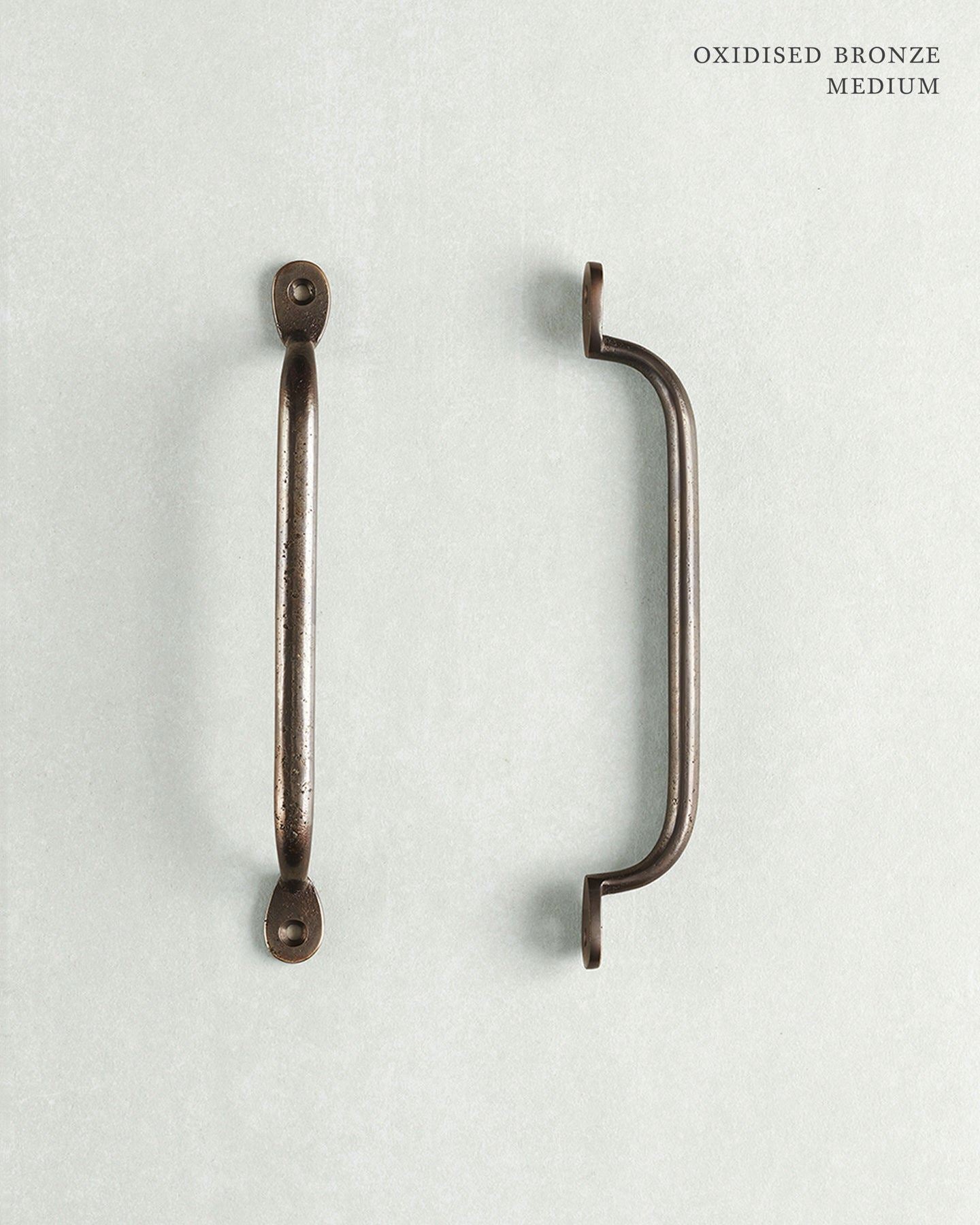 Oxidised Bronze Pull Handle - Medium