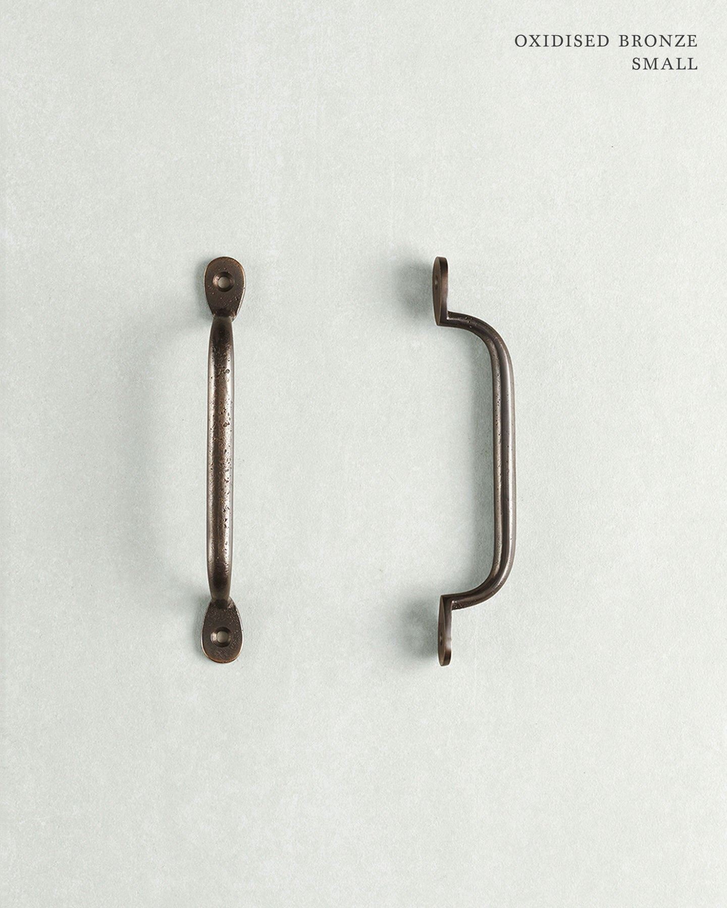 Oxidised Bronze Pull Handle - Small