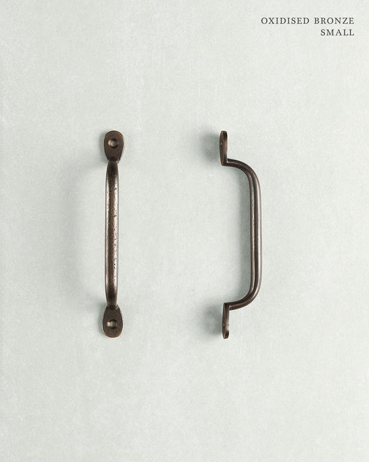 Oxidised Bronze Pull Handle - Small