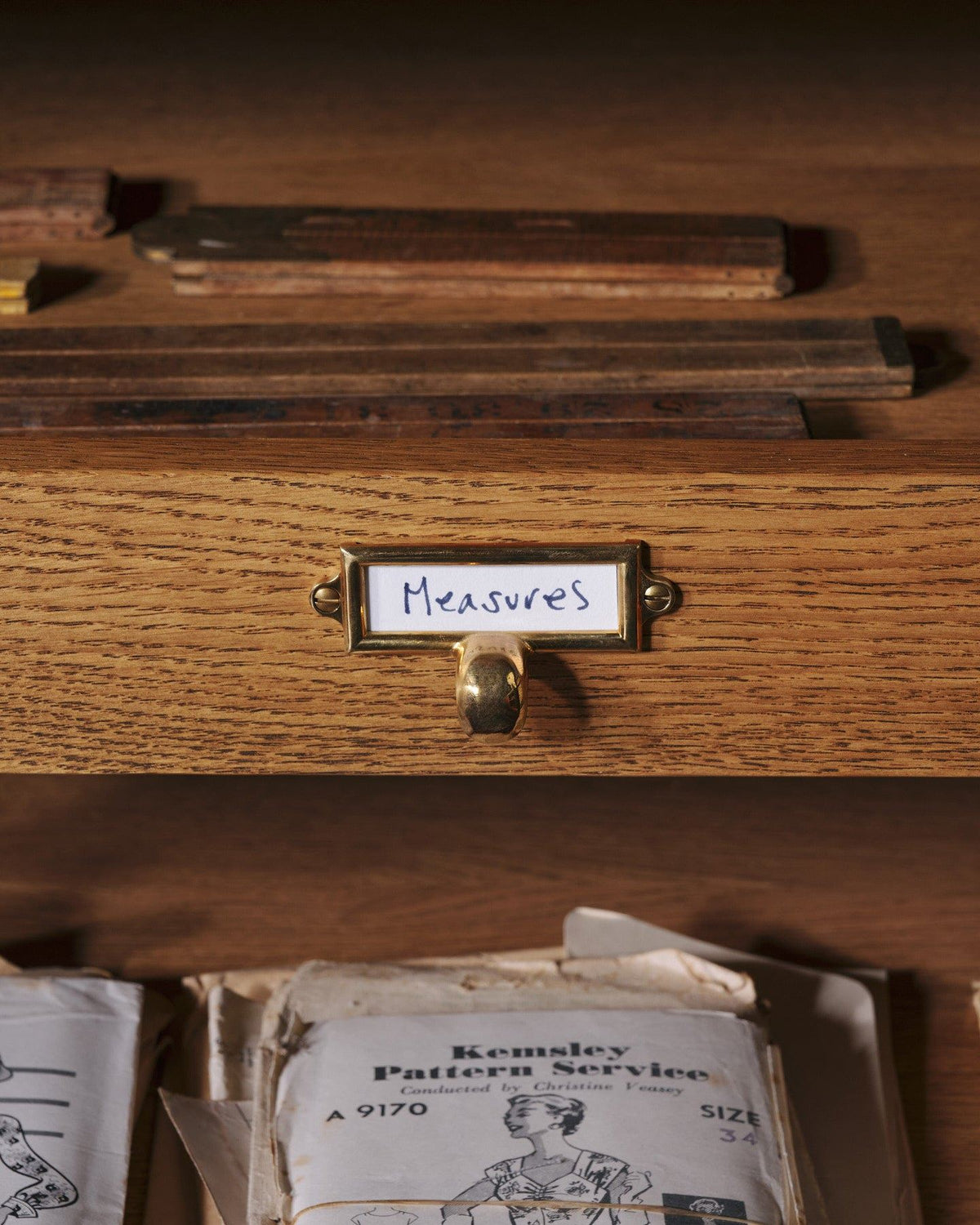 Little Label Holder - Heirloom Brass TEST
