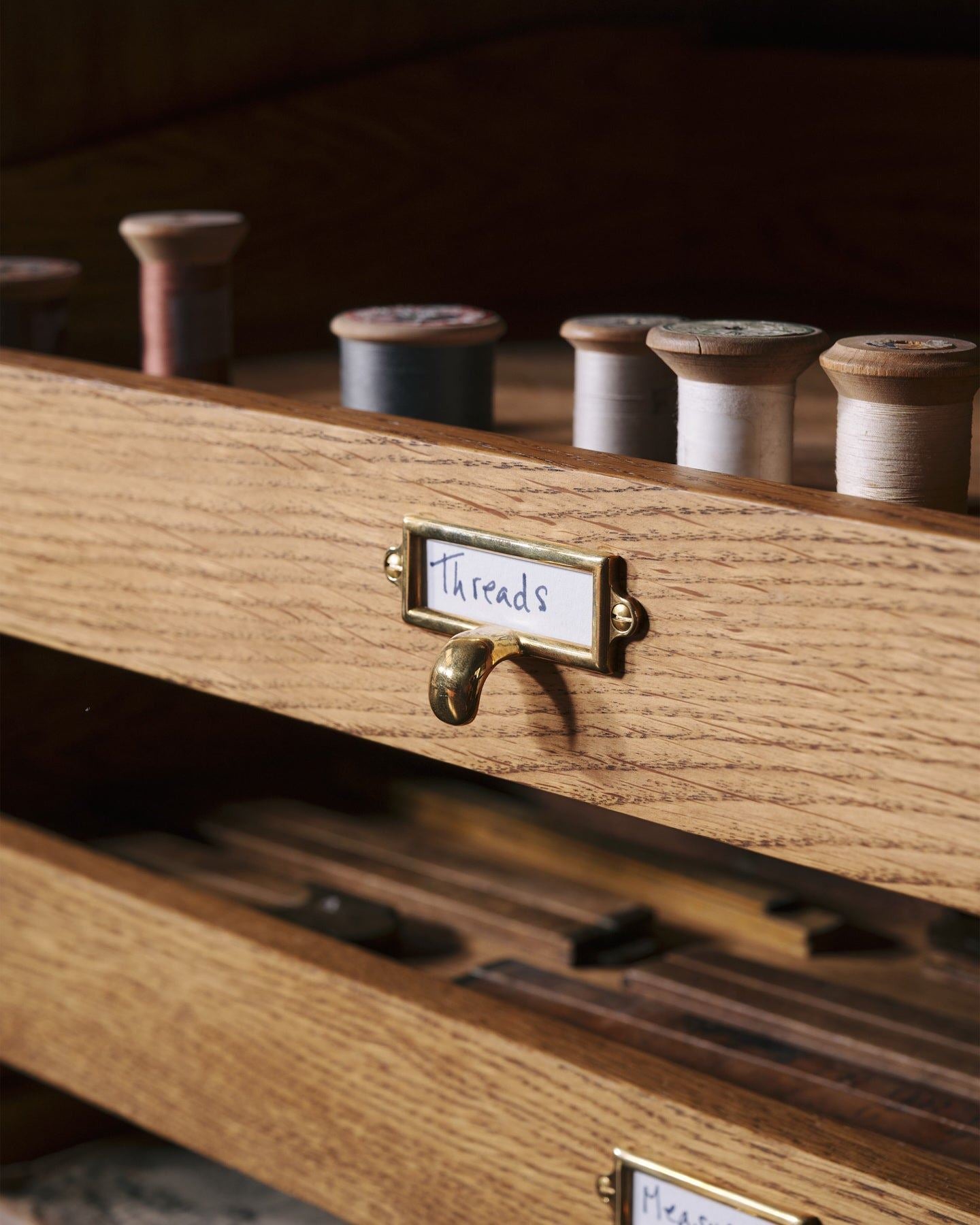 Little Label Holder - Heirloom Brass