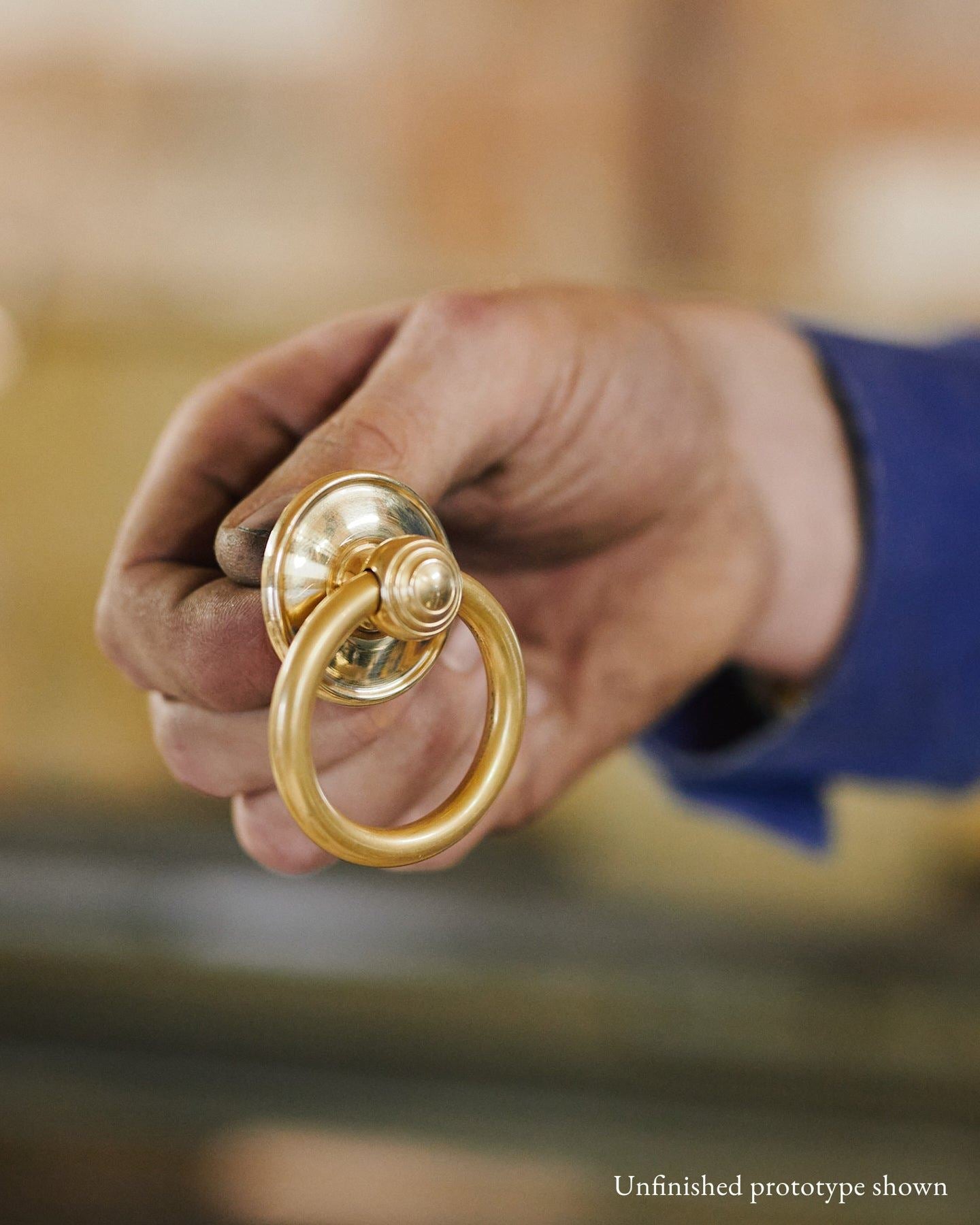 The Butler's Ring Pull - Heirloom Brass