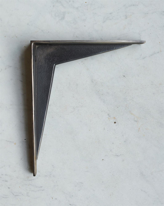 Classic Shelf Bracket - Oxidised Brass