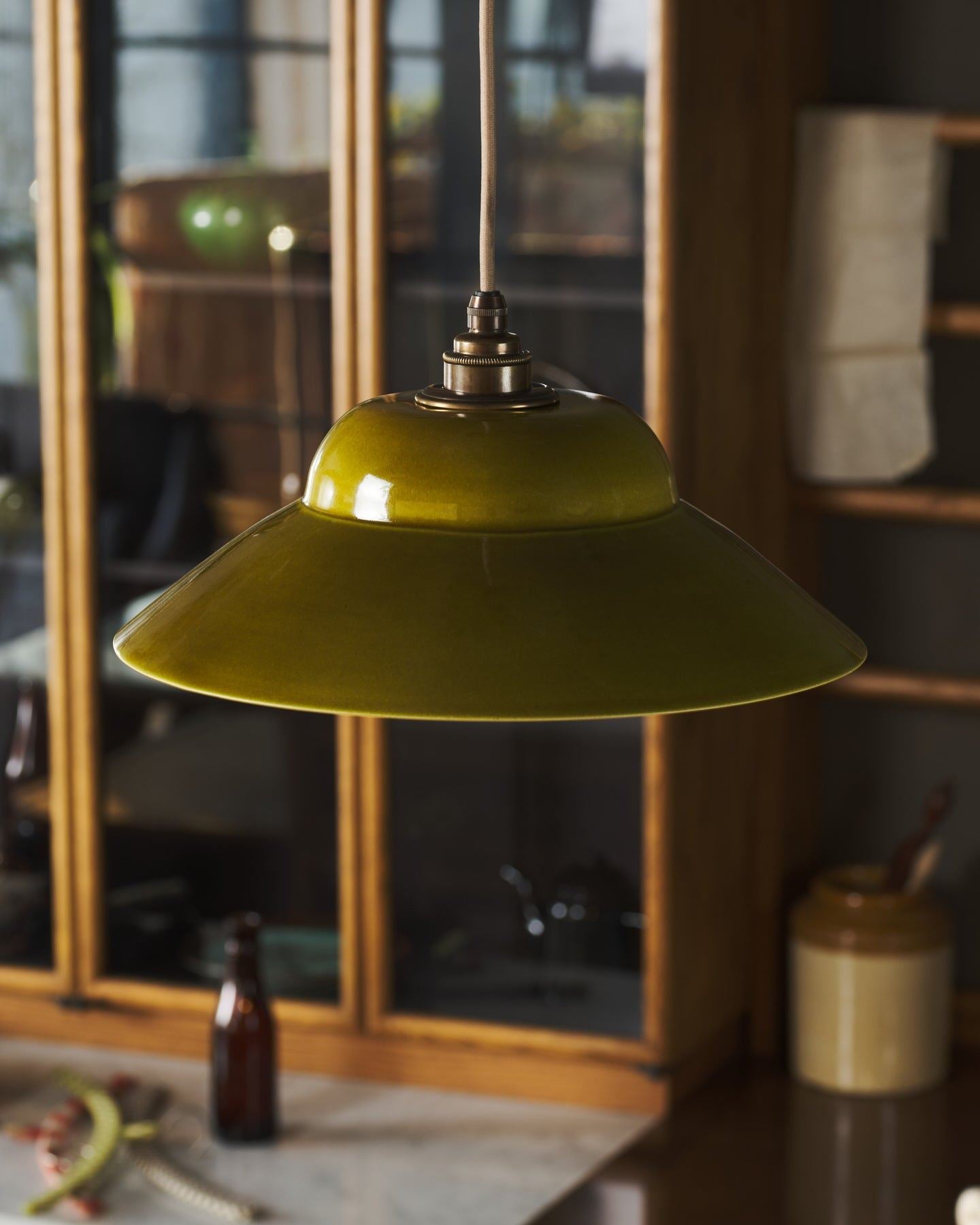 The Chartreuse Bonnet Pendant