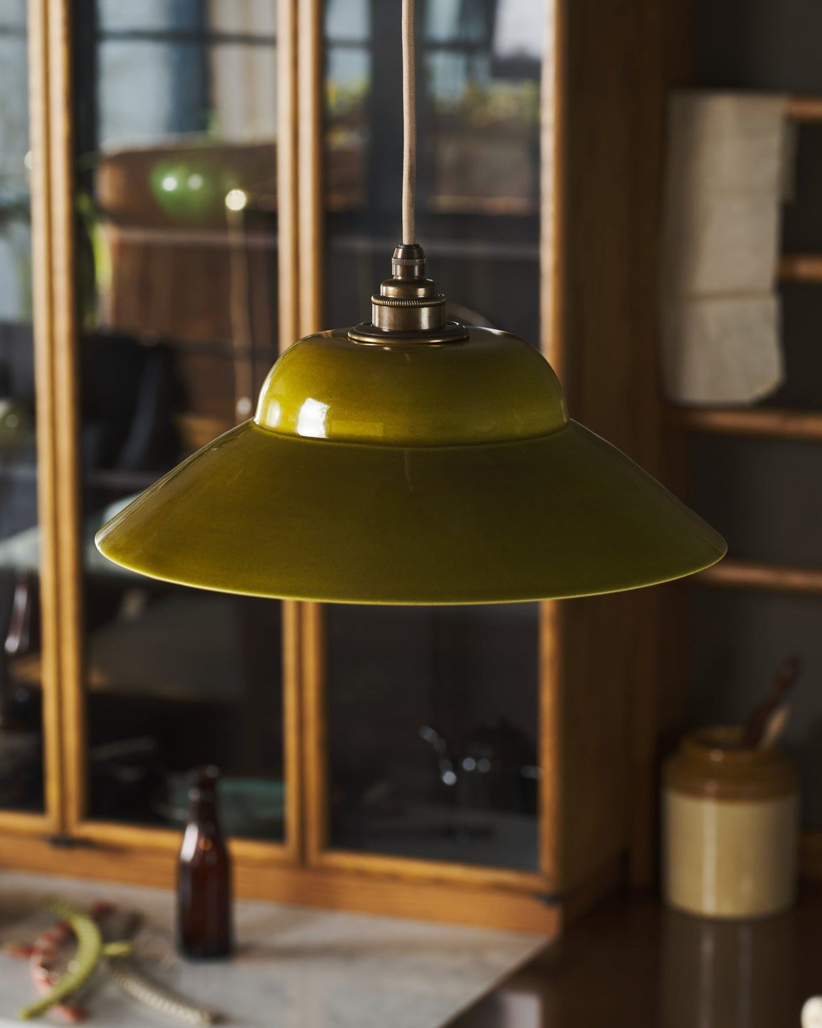 The Chartreuse Bonnet Pendant TEST