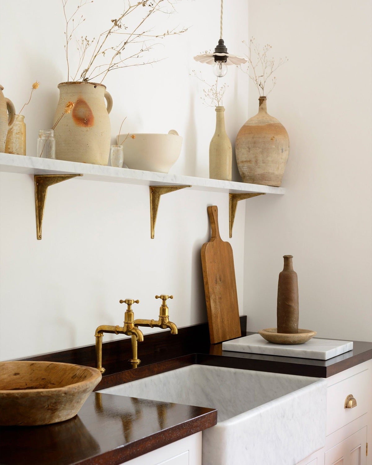 Chattered Rice Bowl Porcelain Pendant Light TEST