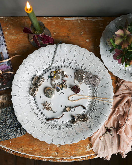 Grand Heirloom Platter - Sea Green