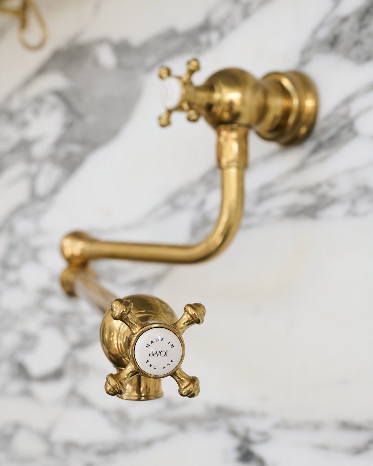 deVOL Aged Brass Pot Filler Tap