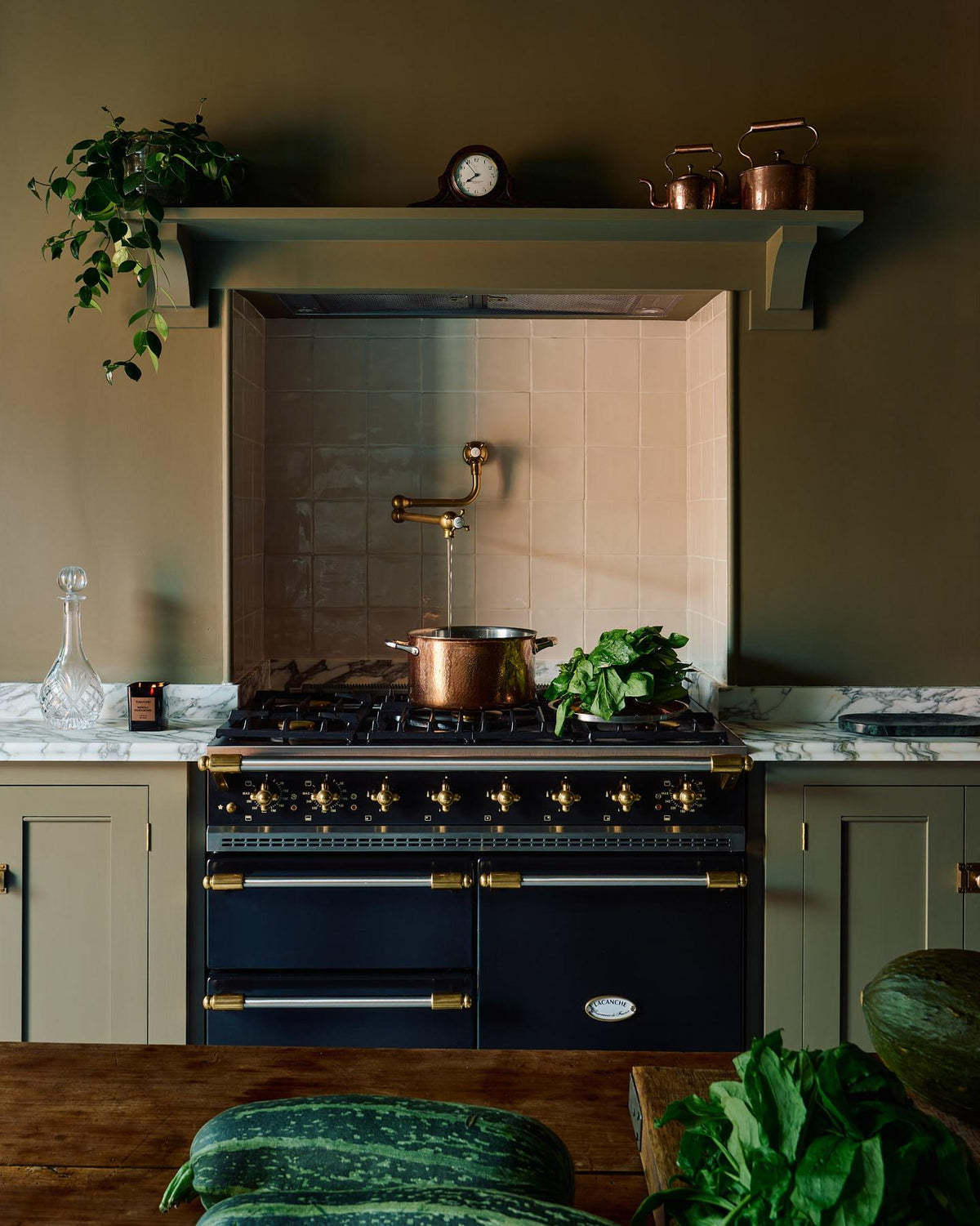 deVOL Aged Brass Pot Filler Tap TEST