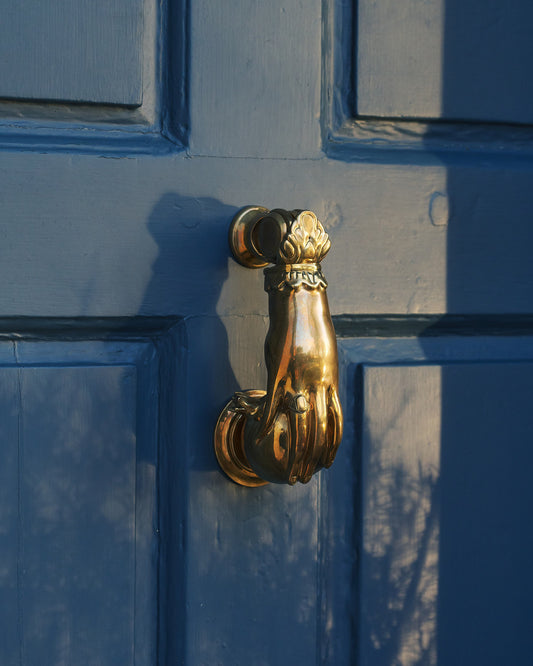 The Weaver's Hand Door Knocker