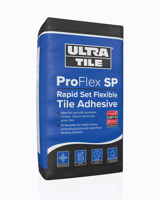 White Flexible Adhesive for Stone & Tile
