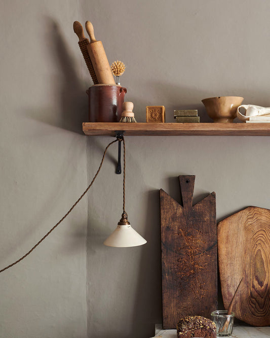 The Mini Creamware Plug-in Light