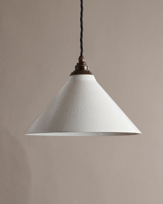 The Crackle Pendant Light