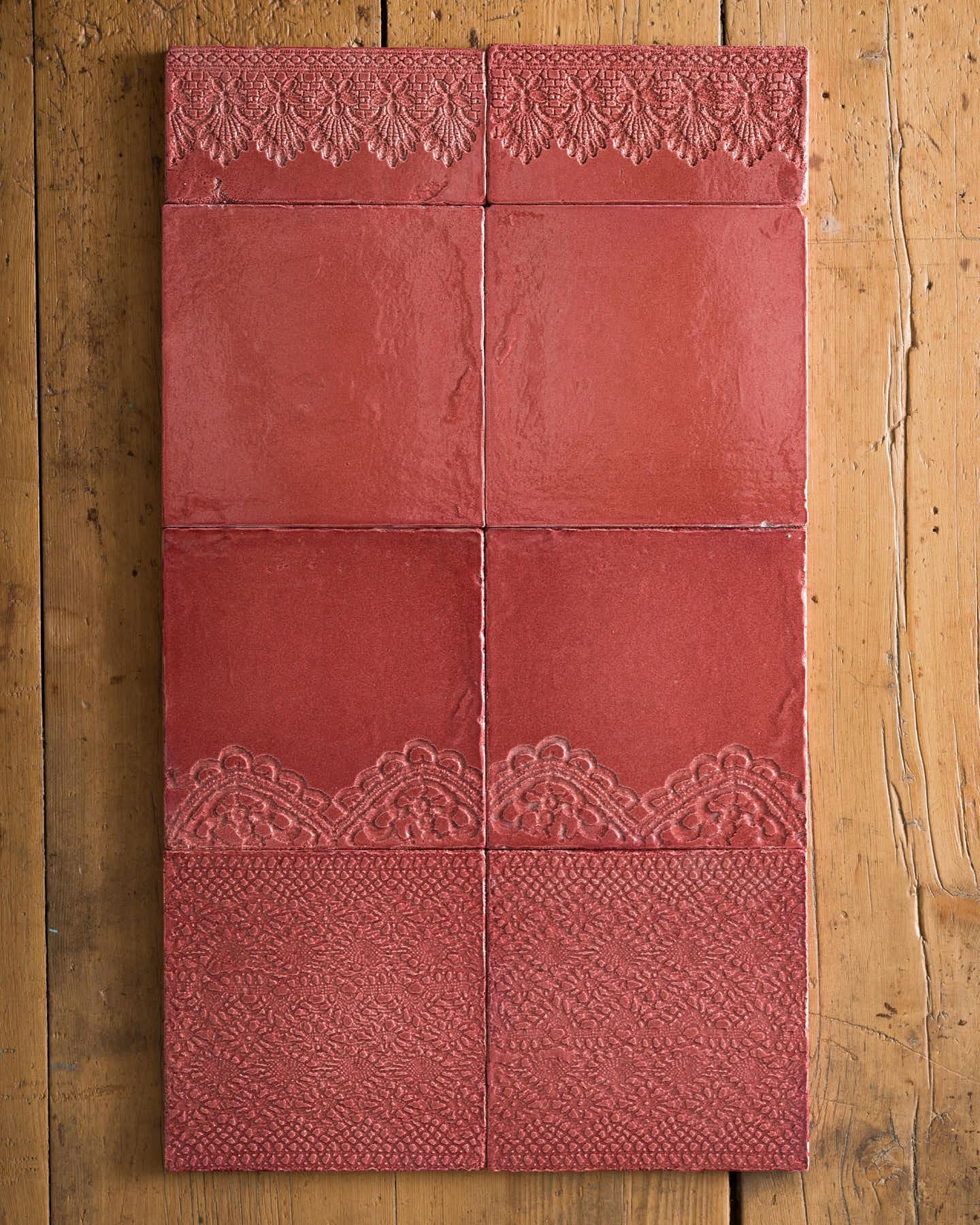 Rose Lace Market Tiles - Venetian Square