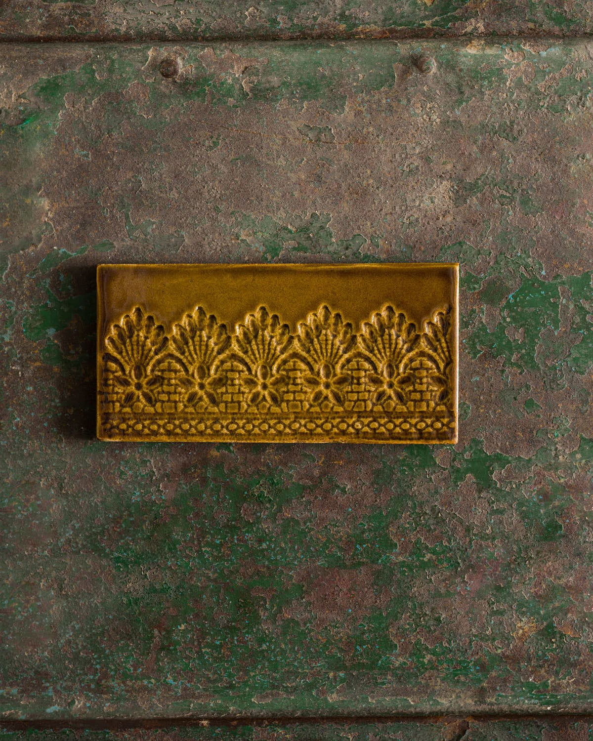 Sepia Lace Market Tiles - Flemish Metro TEST