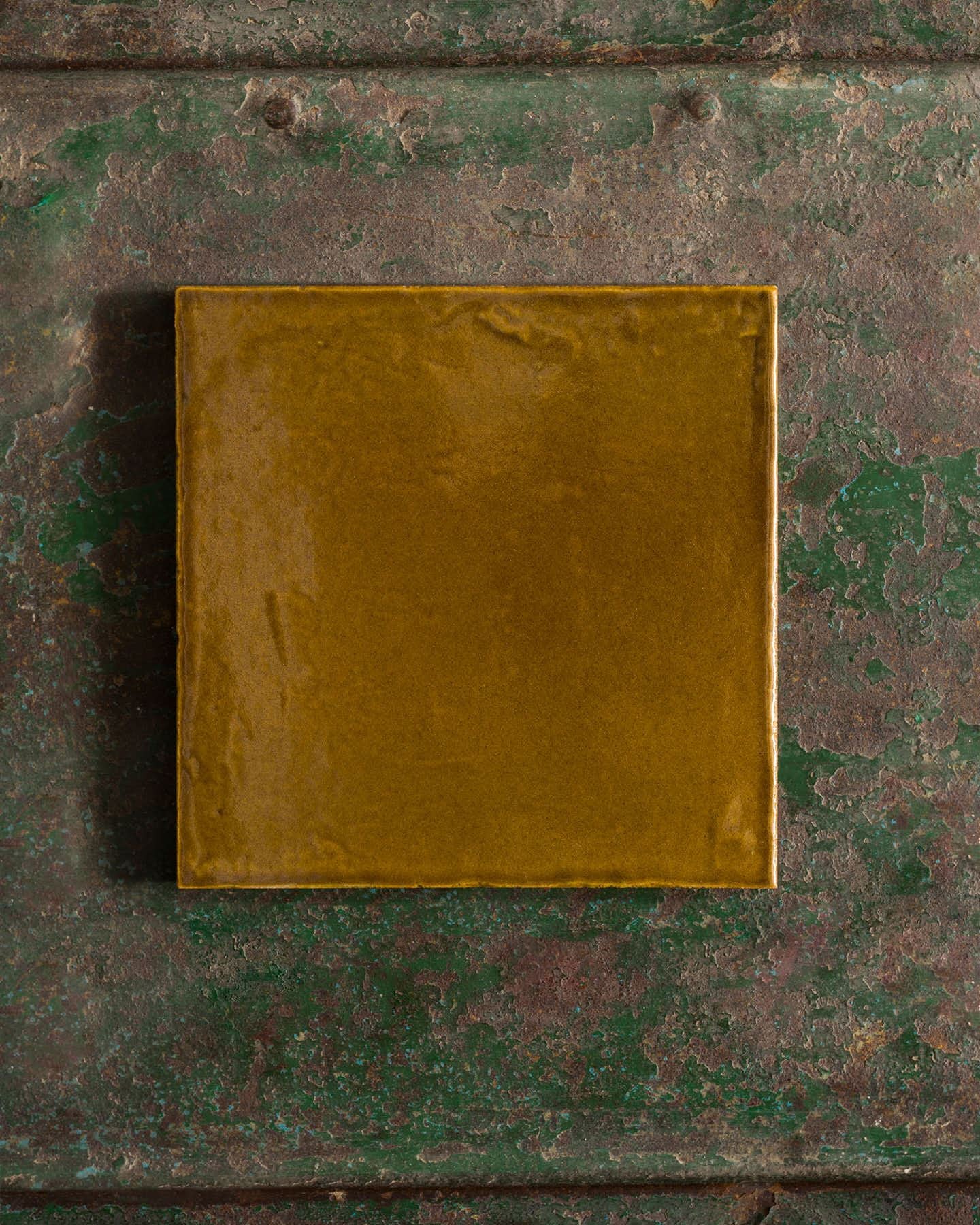 Sepia Lace Market Tiles - Plain Square