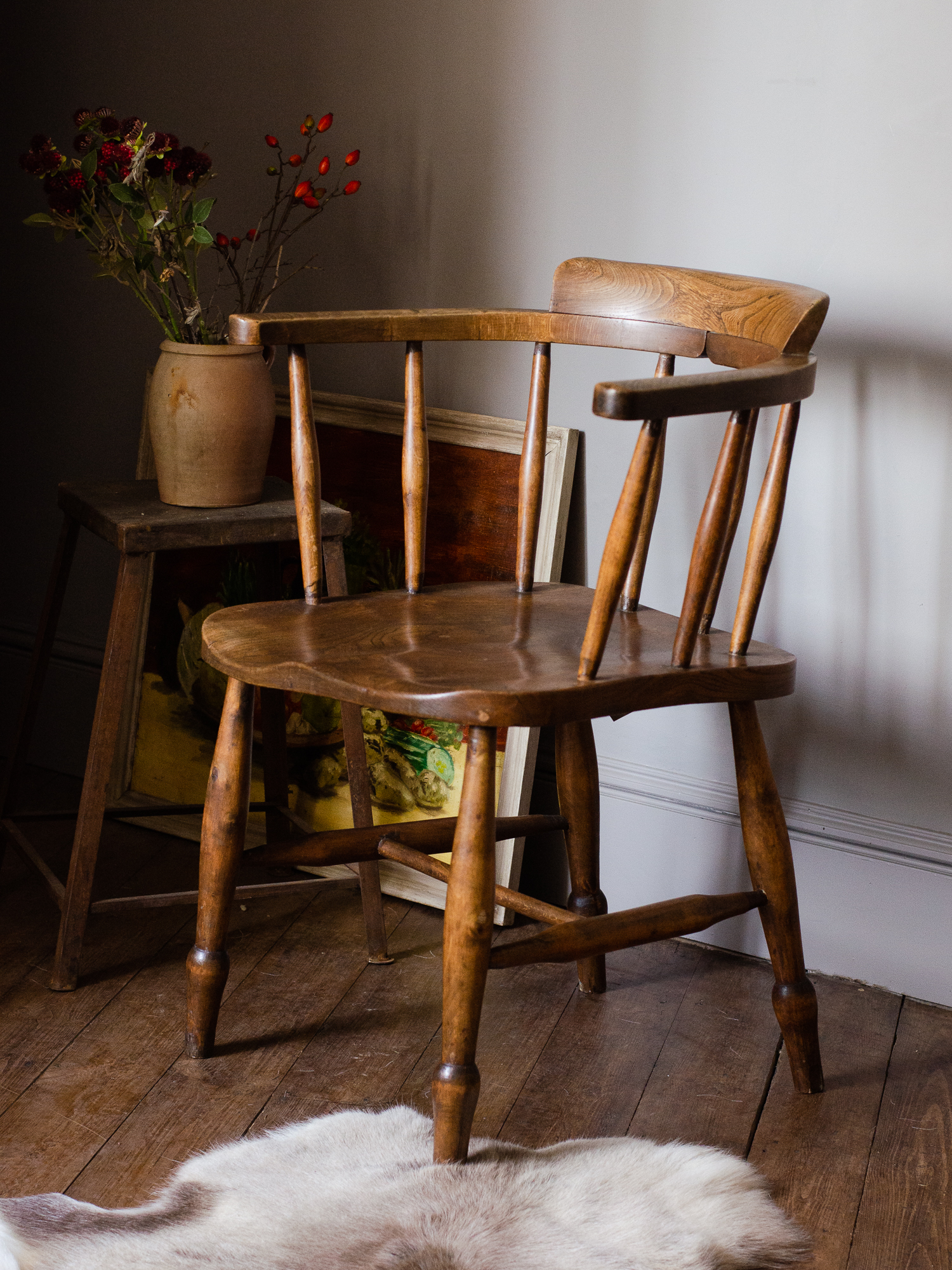 Elm Windsor Chair