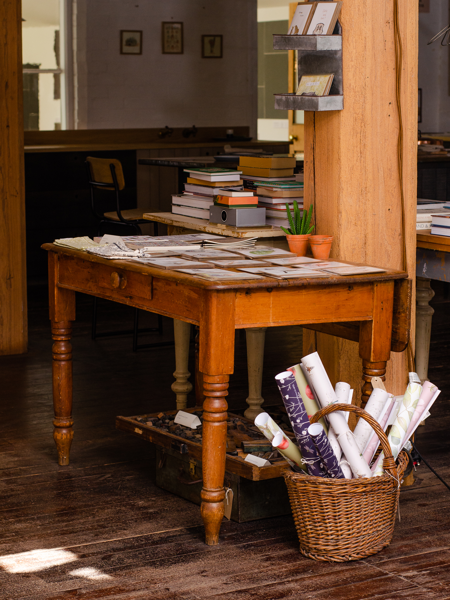 Small Brown Table