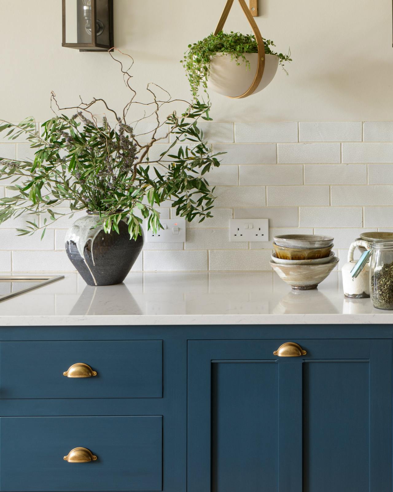 Bella Brass Georgian Cup Handle deVOL Kitchens