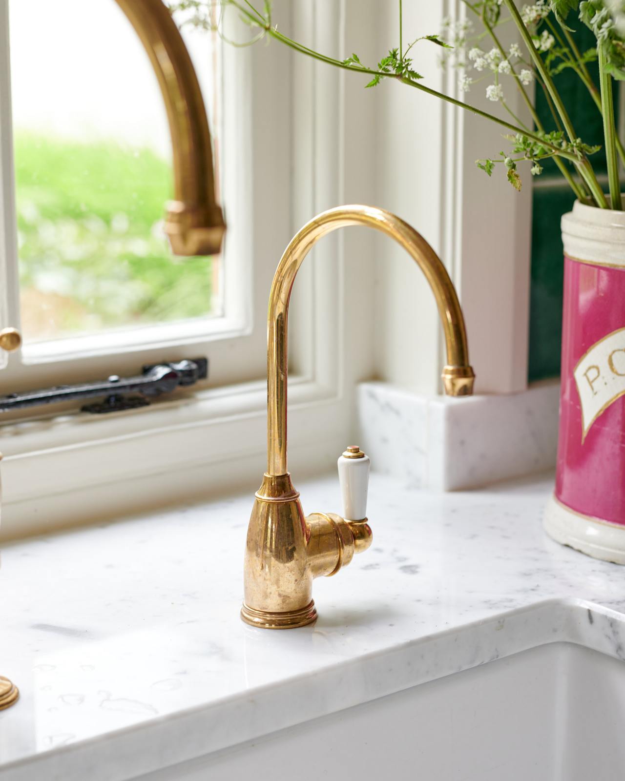 deVOL Aged Brass Filter Tap