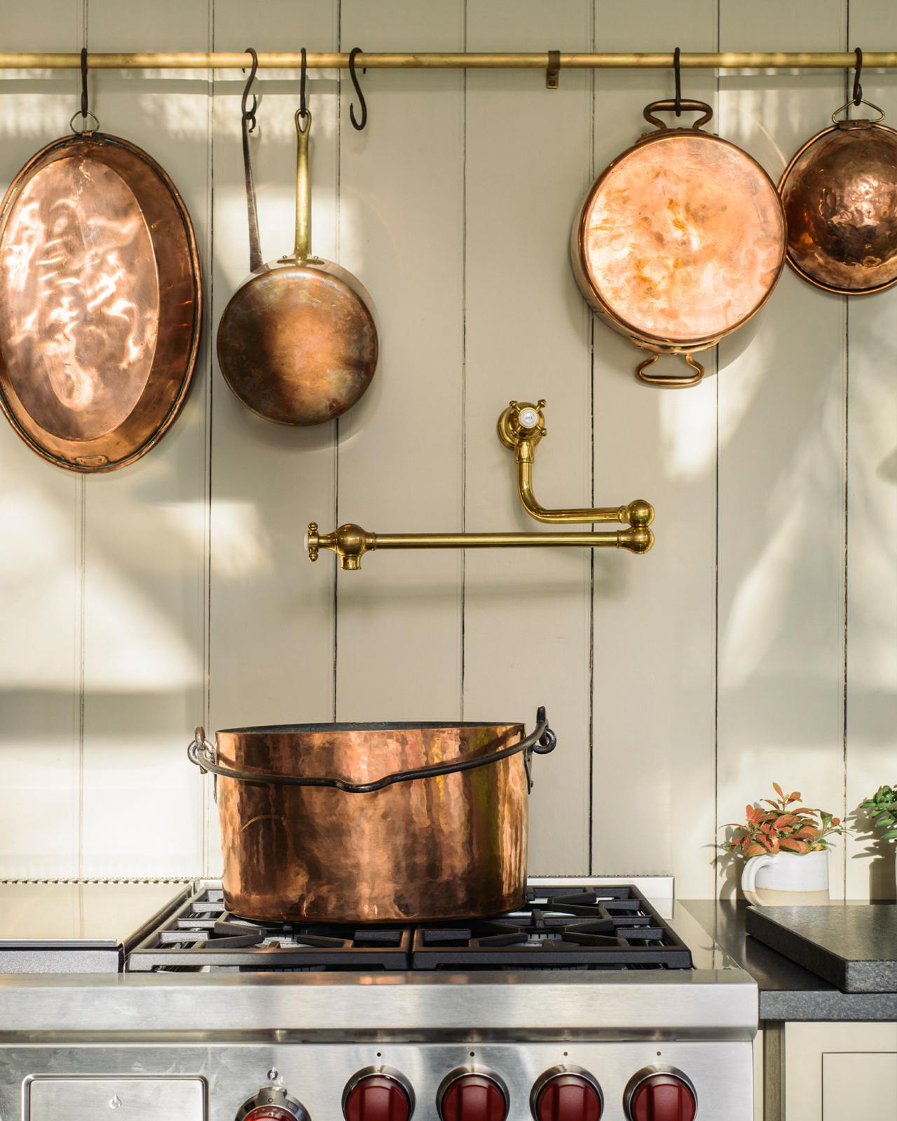 deVOL Aged Brass Pot Filler Tap | deVOL Kitchens