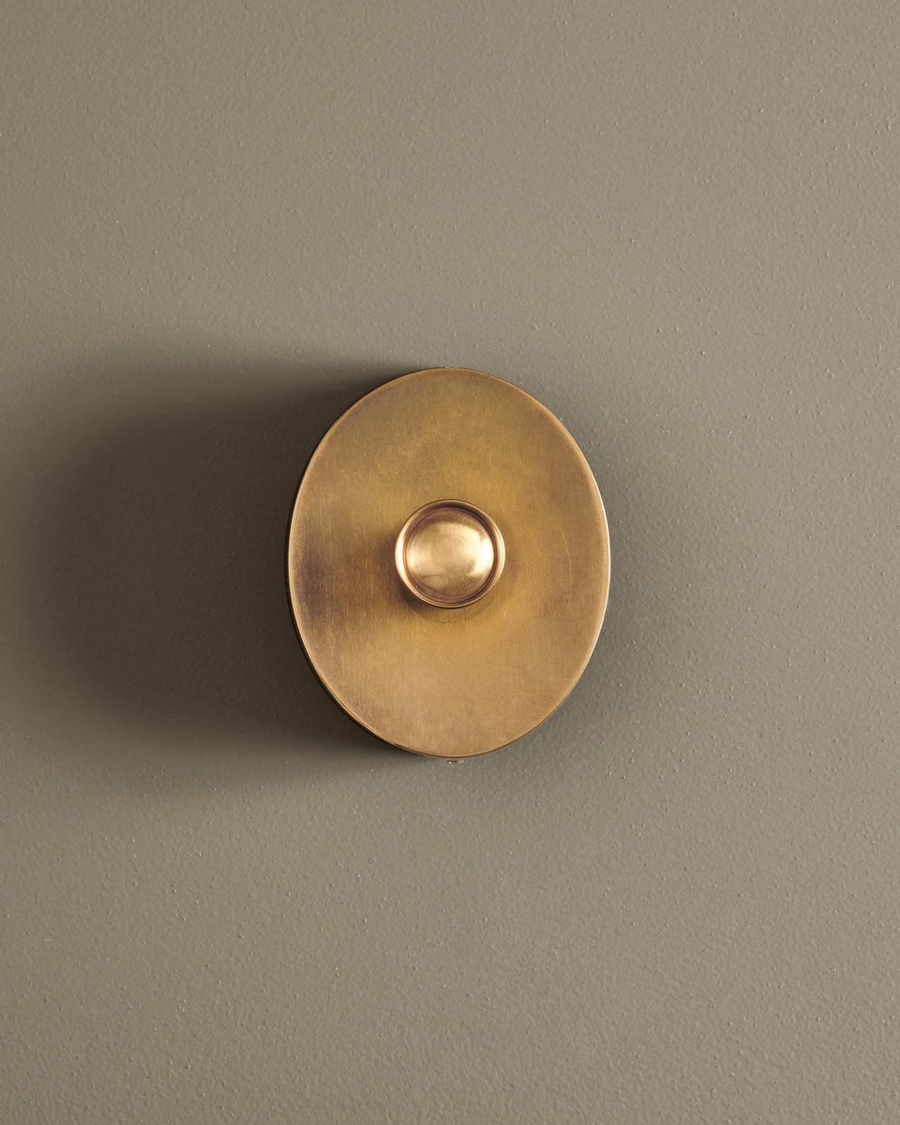 Brass dimmer store switch