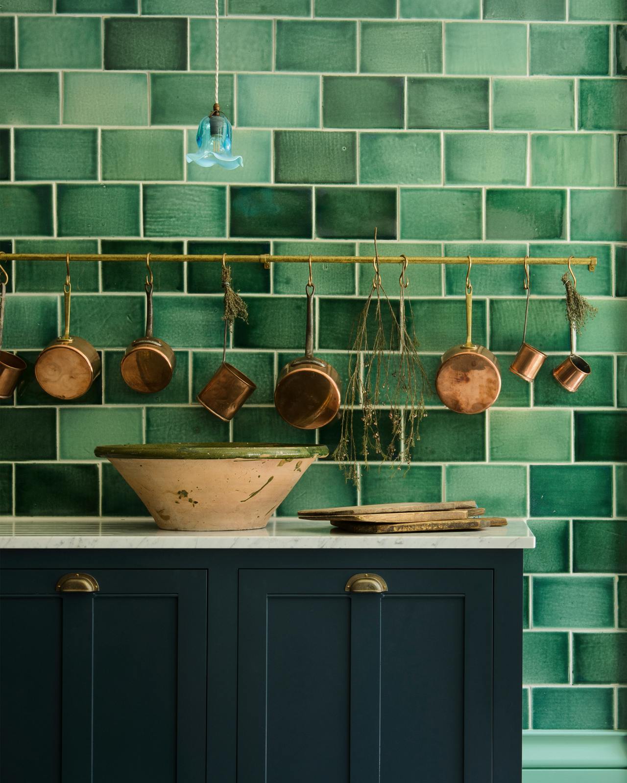 Emerald Green London Tiles Devol Kitchens Emerald Green London Tiles Devol Kitchens