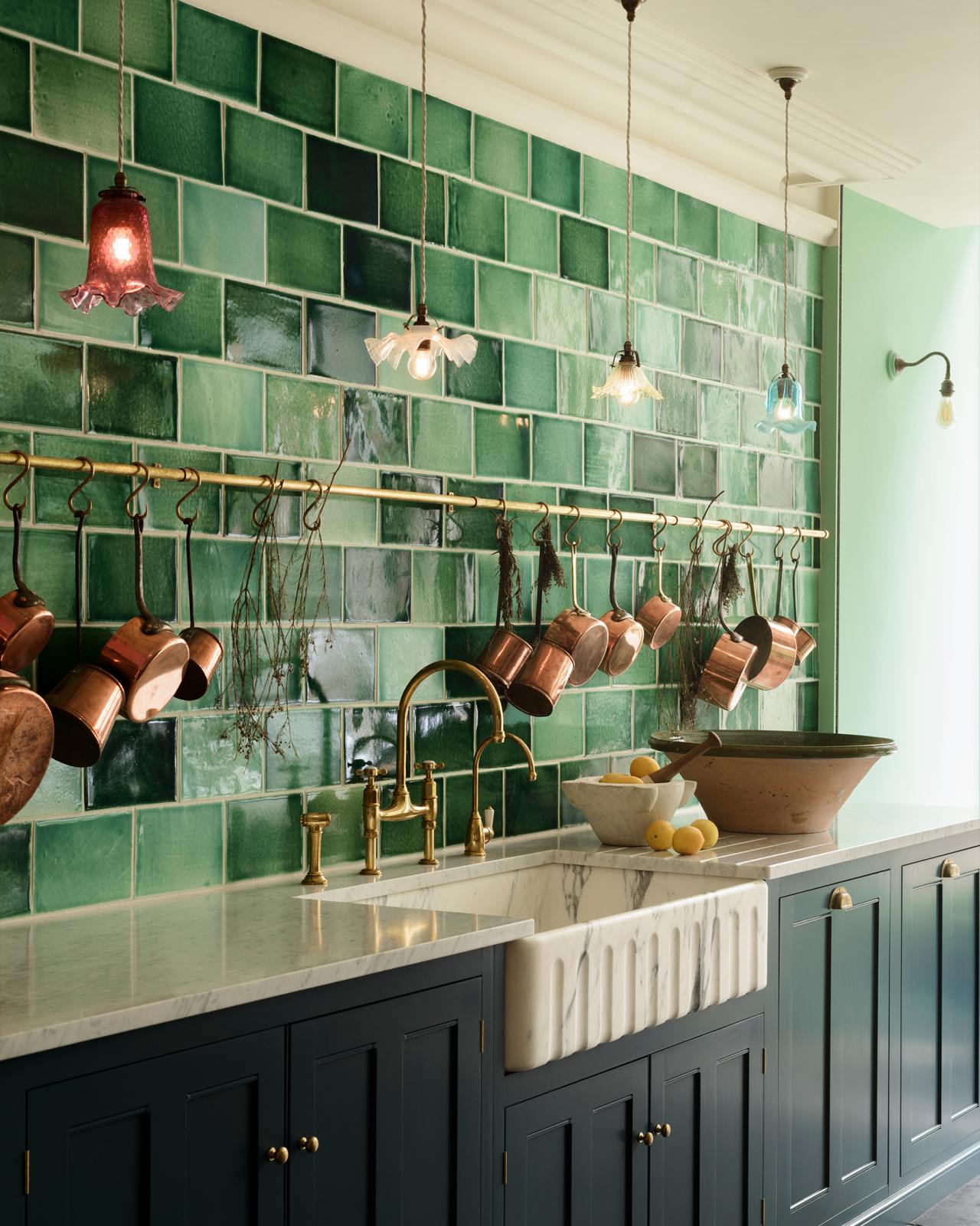 Emerald Green London Tiles Devol Kitchens, Emerald Green Tile