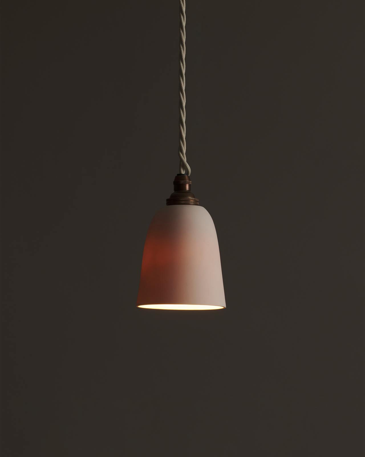 Small Plain Beaker Porcelain Light deVOL Kitchens