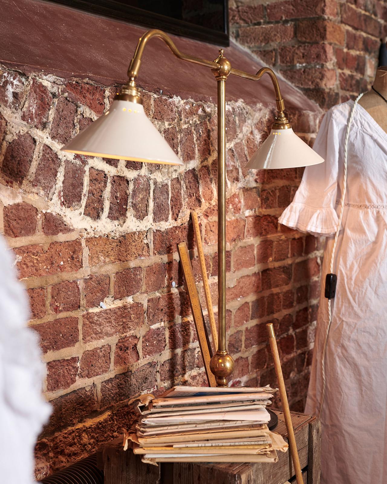 The Grand Tour Library Lamp