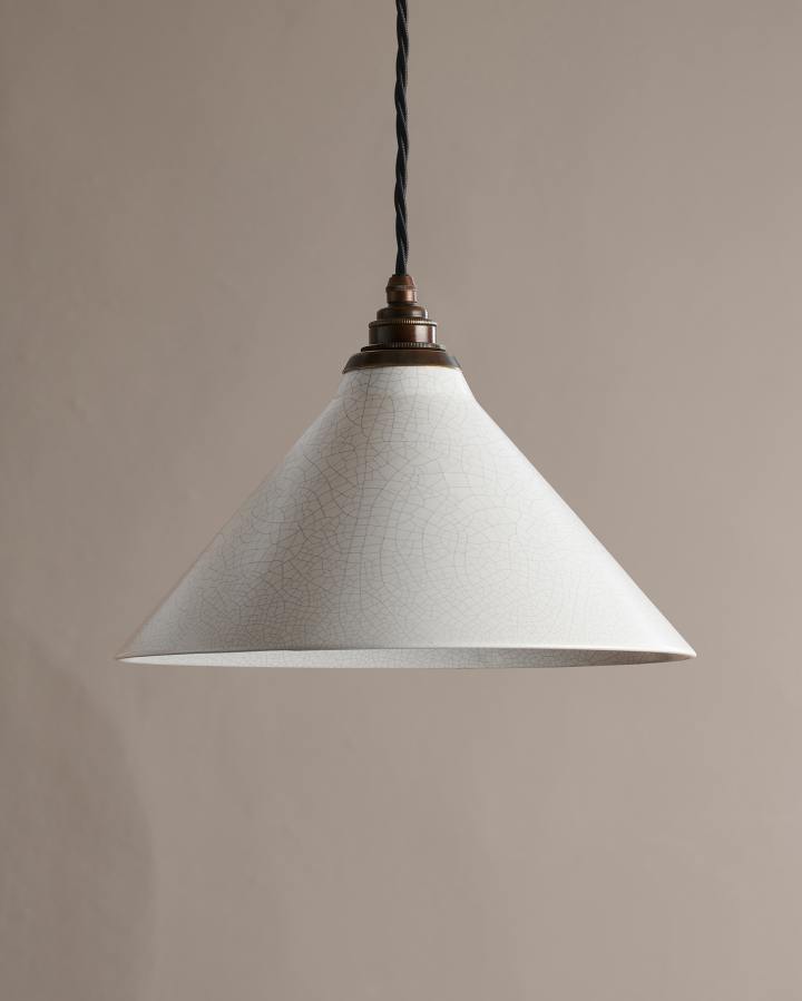 The Crackle Pendant Light