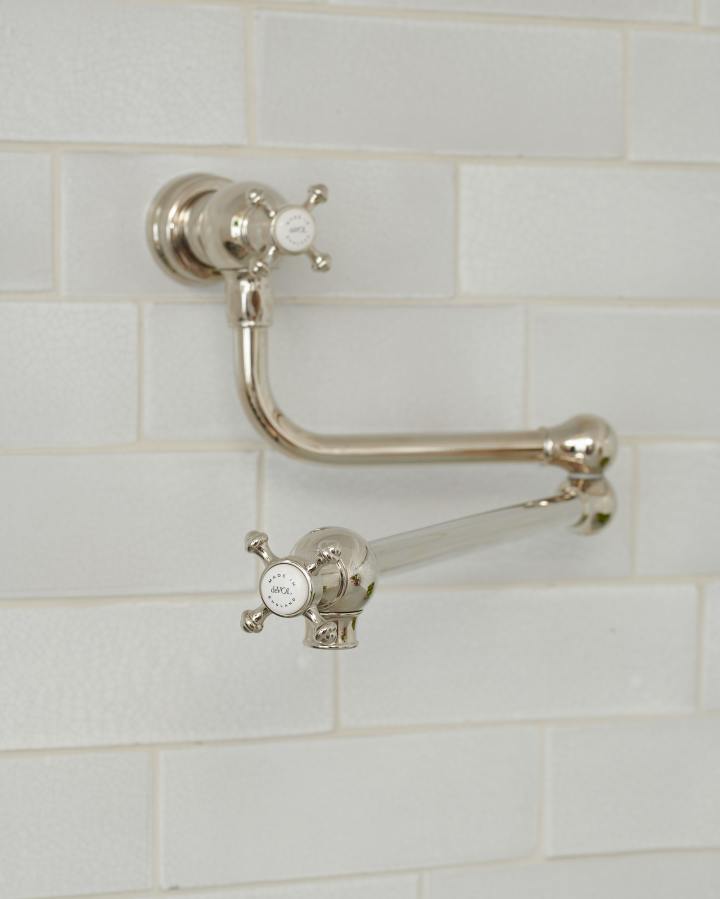 deVOL Nickel Pot Filler Tap