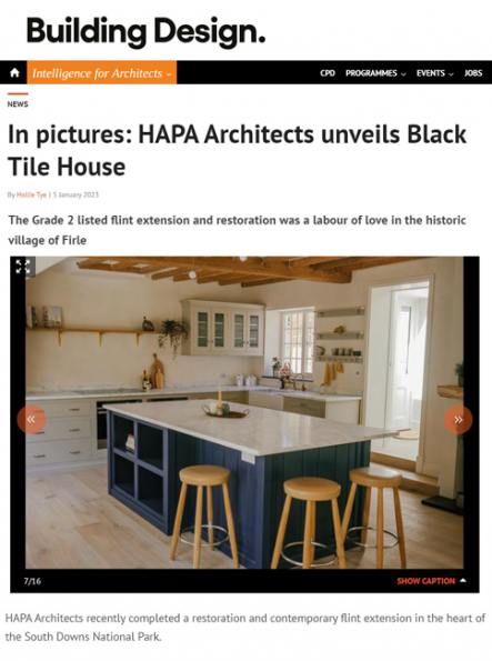 Building Design. - 05 January 2023