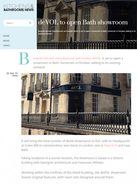 Kitchens and Bathrooms News - 26 September 2023