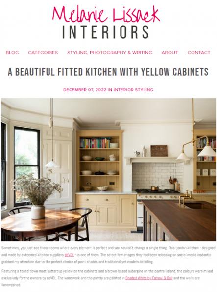 Melanie Lissack Interiors - 07 December 2022