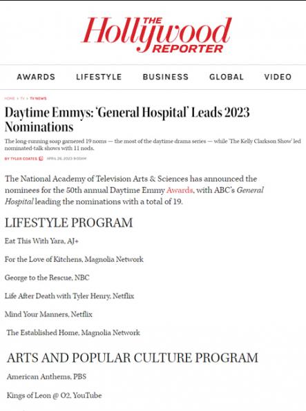 The Hollywood Reporter - 26 April 2023