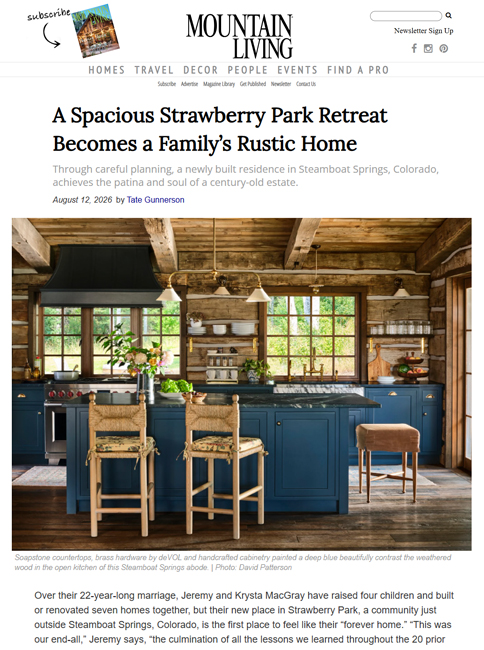 Mountain Living - August 2026